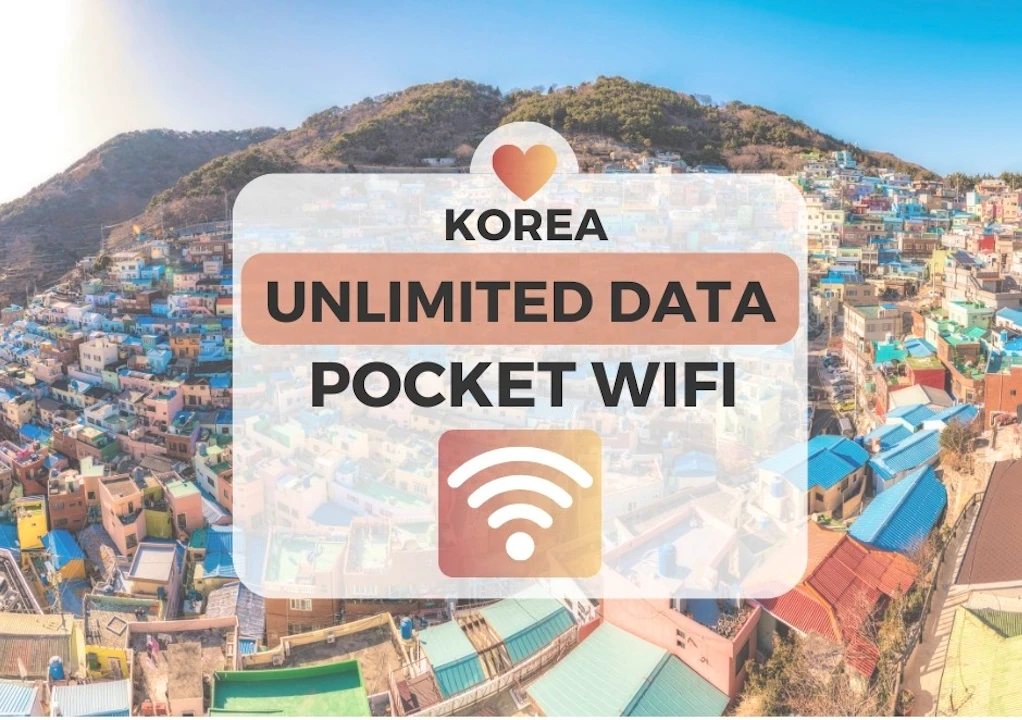 South Korea 4G WiFi Rental (Airport Pickup)